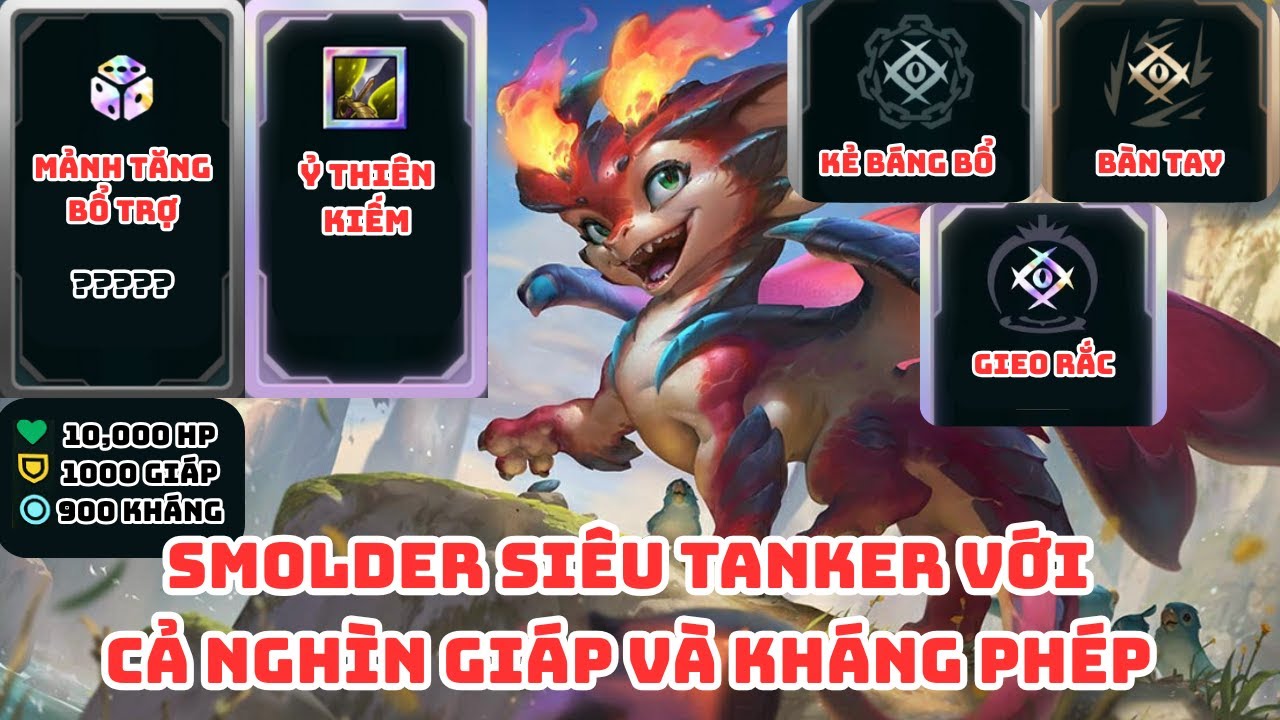 VÕ ĐÀI: CÔNG THỦ TOÀN DIỆN VỚI SMOLDER HƠN 1K2 STACK NGUYỀN RỦA!!!
