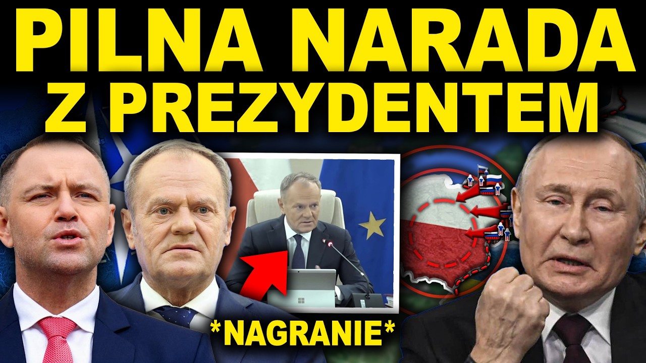 PILNA NARADA Z PREZYDENTEM - SYTUACJA JEST POWAŻNA