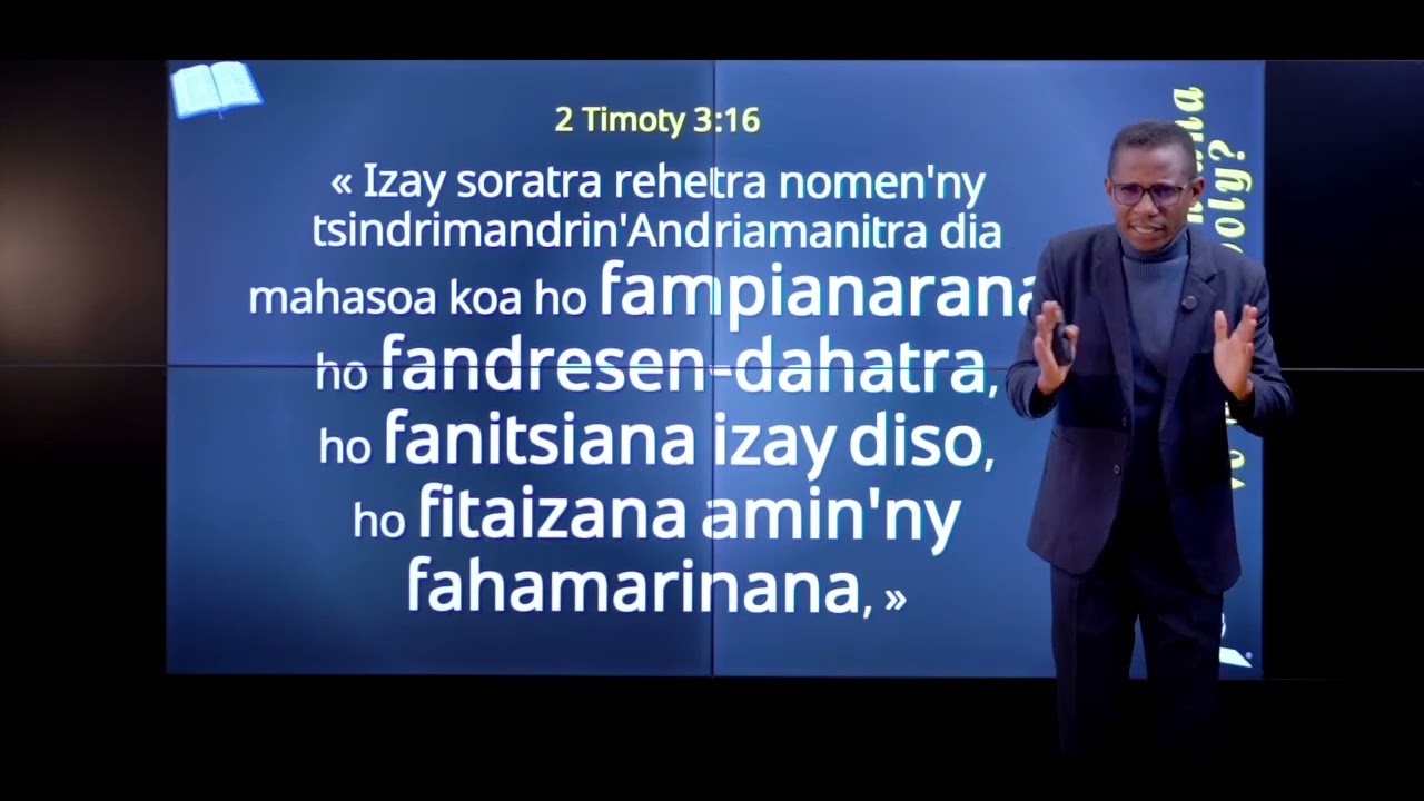 Mbola azo itokiana ve ny Baiboly? Andro 2