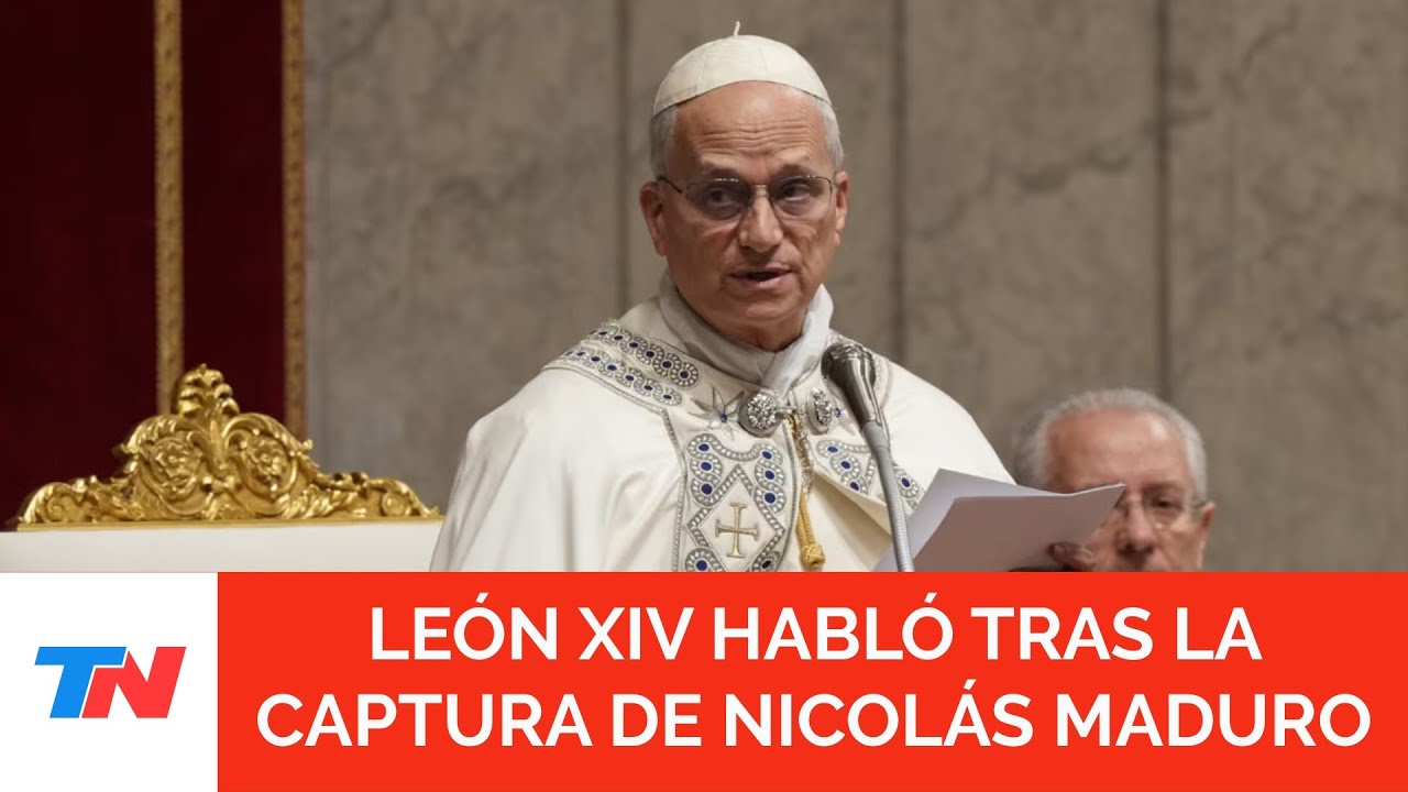 El primer pronunciamiento del papa tras la captura de Maduro: &ldquo;Se debe garantizar la soberan&iacute;a&rdquo;