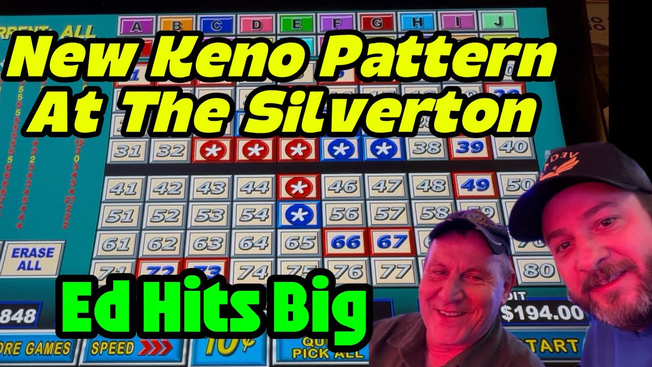 Новая схема кено в отеле Silverton! Схема Эда оказалась очень успешной.