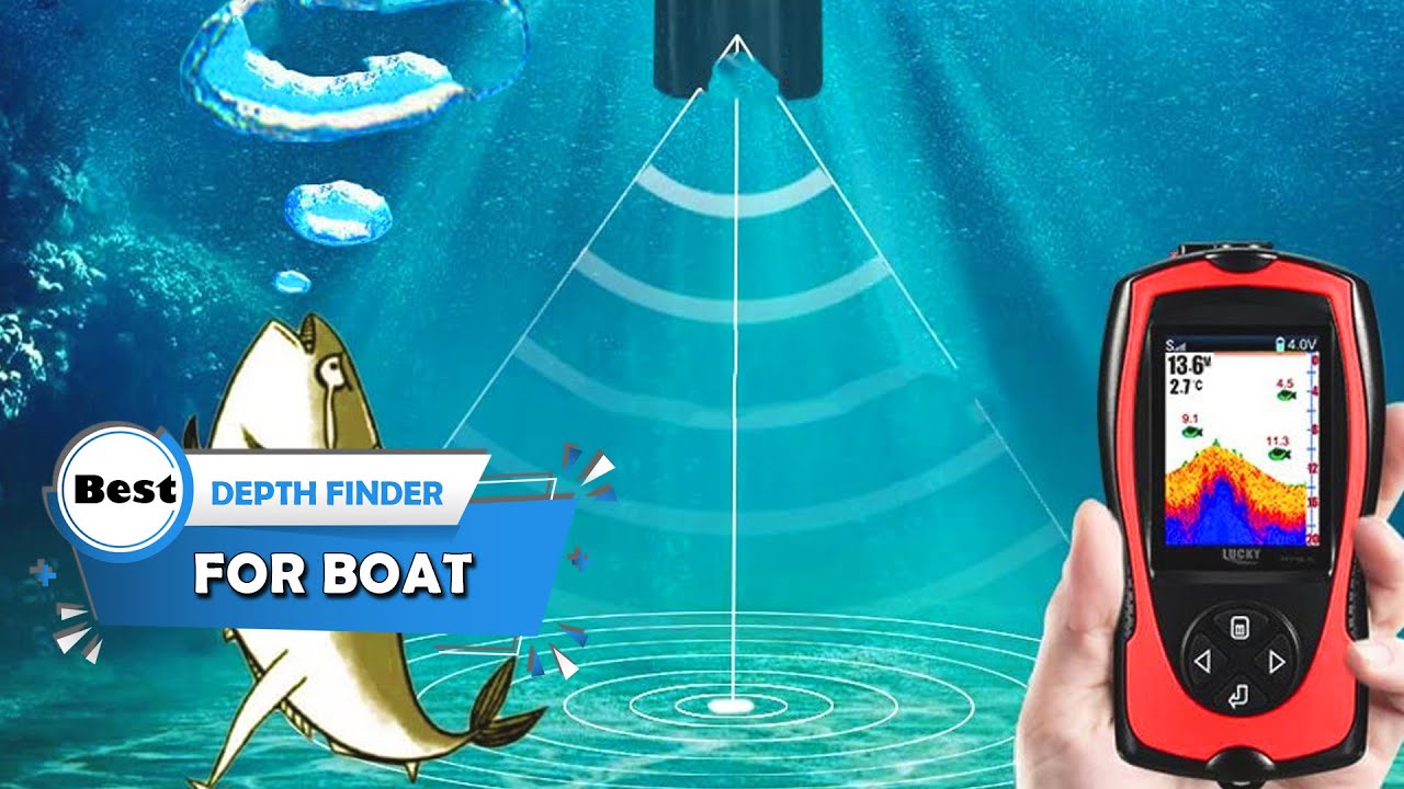 5 Best Depth Finders for Boat [Review] - Portable Handheld Fish Finder/Digital Depth Finder [2022]