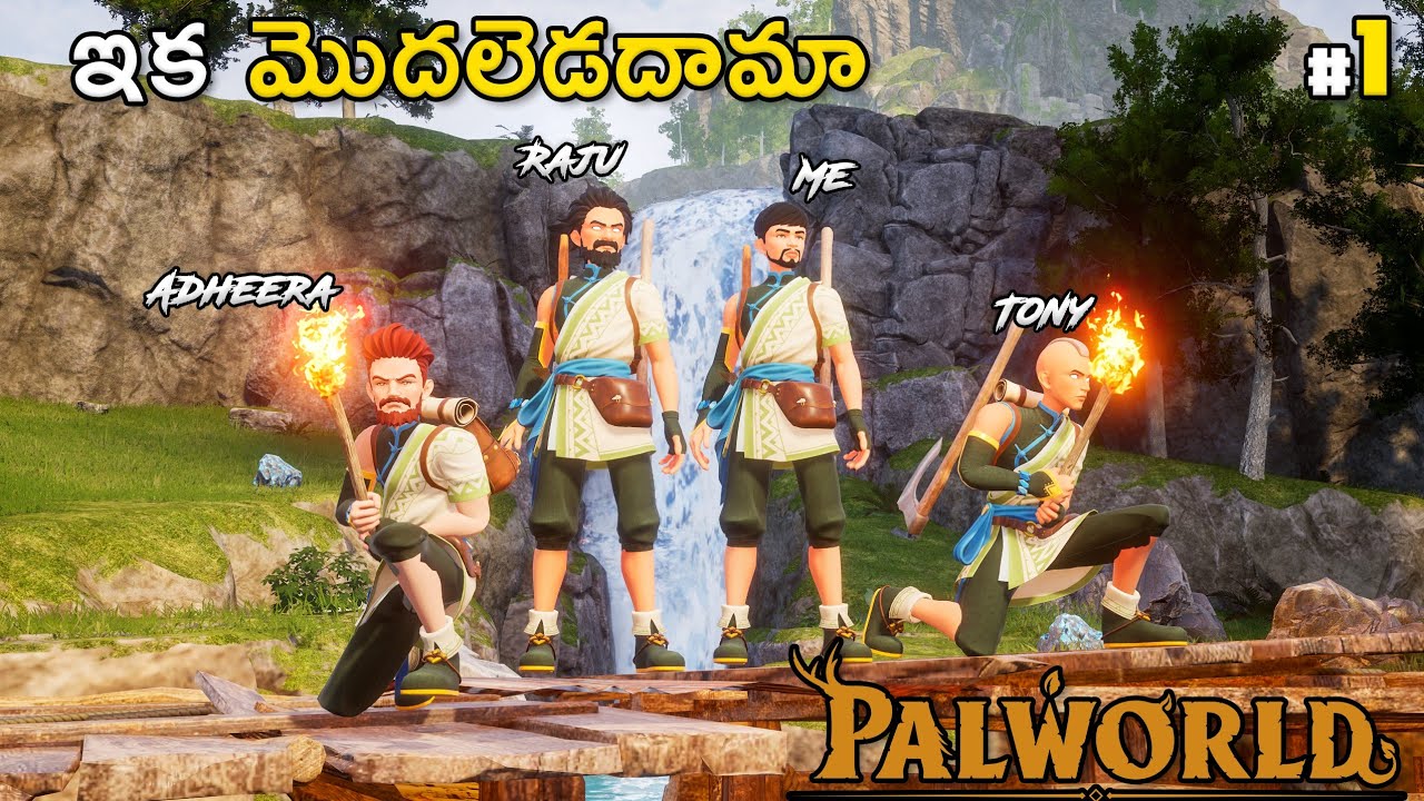 Our First Day In Palworld | Palworld In Telugu | #1 |GMK GAMER