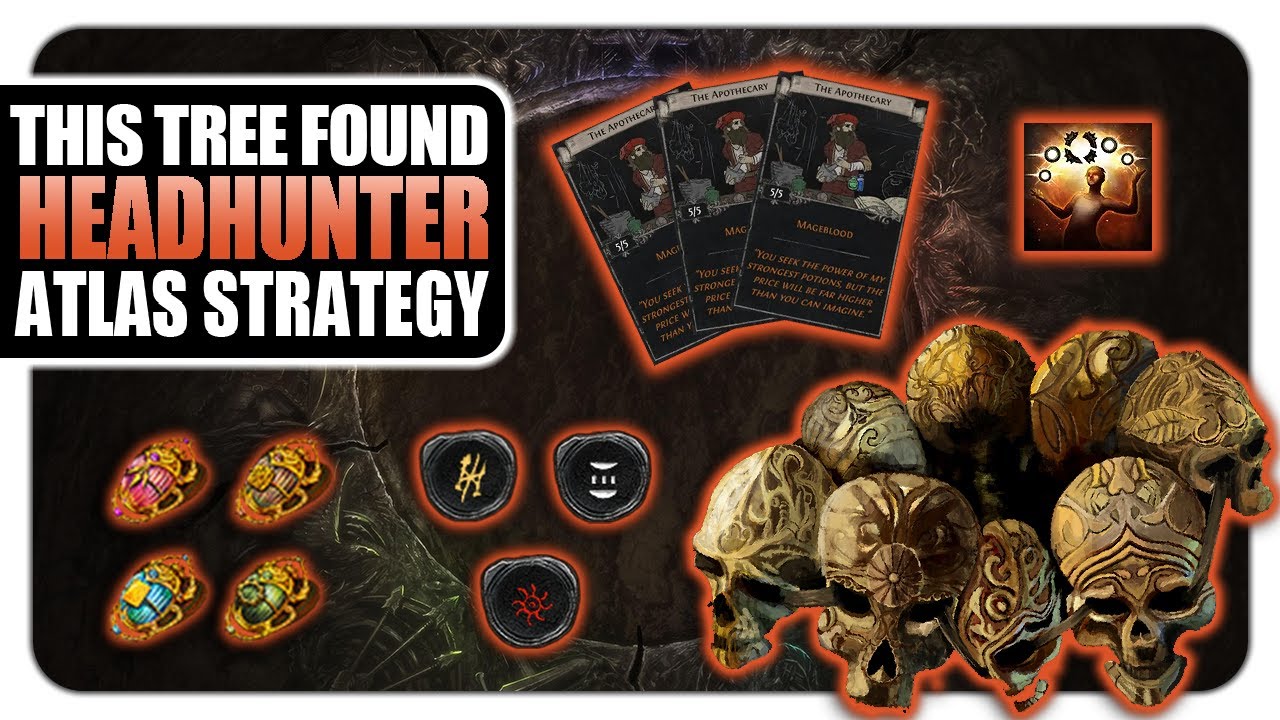 One of The Best Atlas Strategies for Magic Find and How It Got Me a Headhunter - Path of Exile 3.21