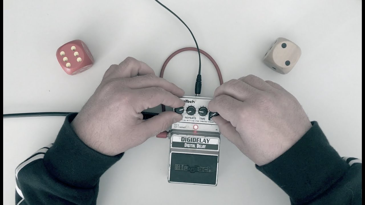 No-Input Feedback with a Delay Pedal only