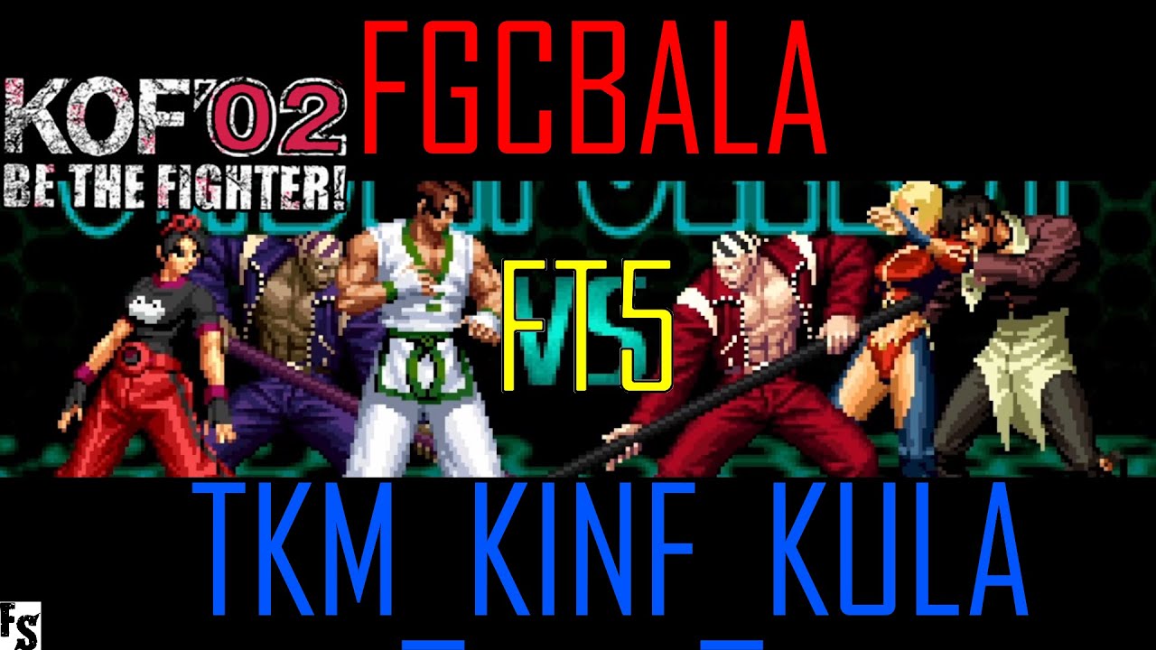 King of Fighters 2002 - FGCBALA [Kim/May Lee/Billy] v TKM_KINF_KULA [Angel/Iori/Billy] Fightcade FT5