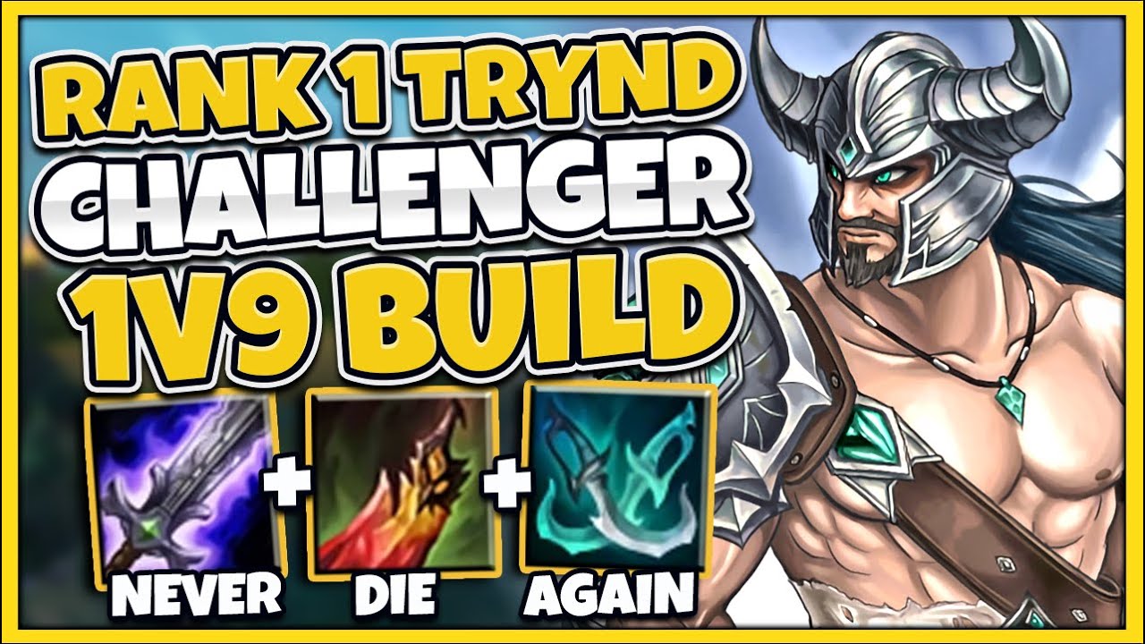 I Invented a NEW Tryndamere Build that can 1v5 CHALLENGER Players (Rank 1 WORLD) - League of Legends