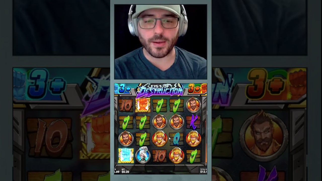 Fist of Destruction 1000X #hacksaw #slots #shorts #bcgame  #slotcommunity