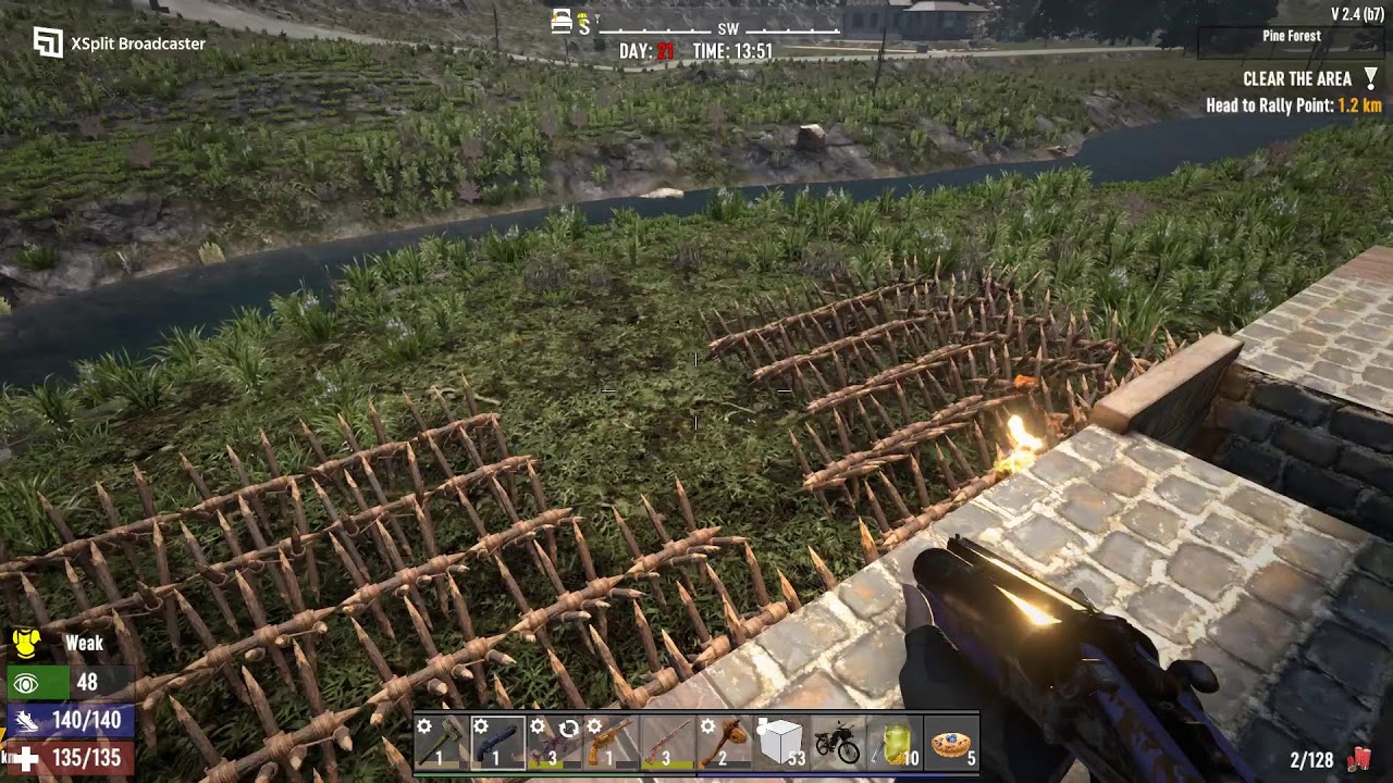 7 days to die live just chillin