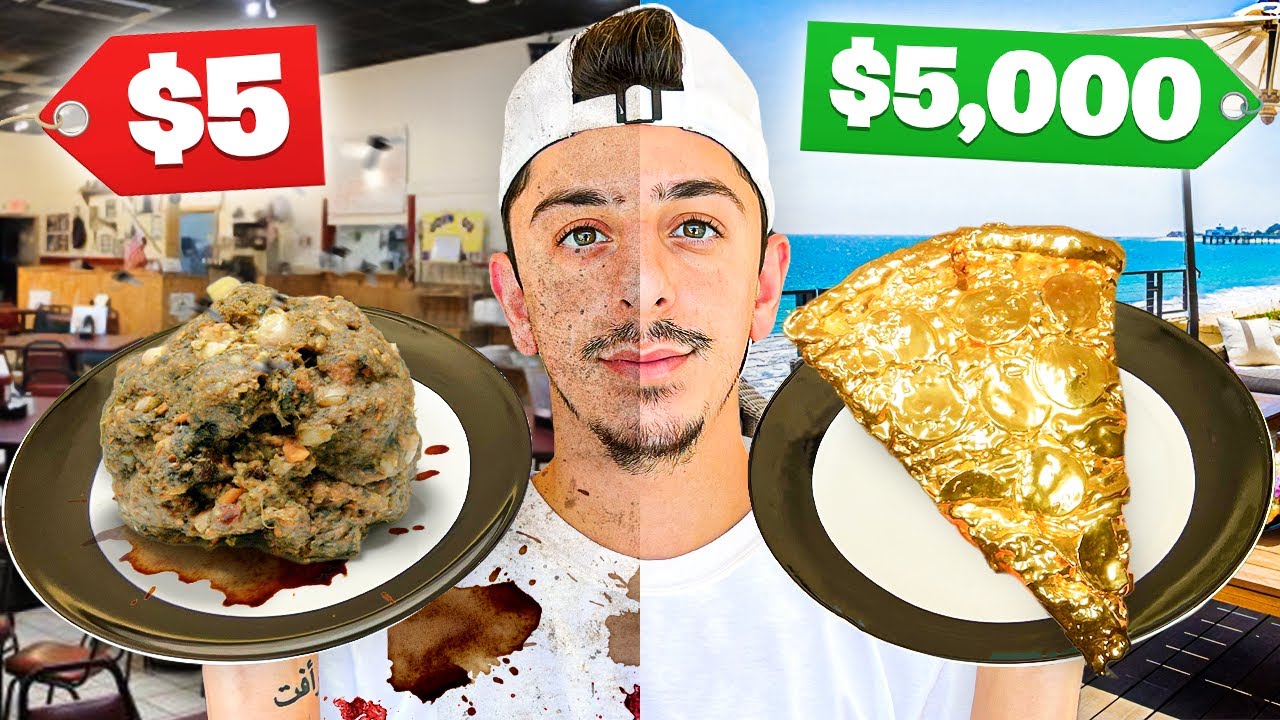 Eating Cheap VS Expensive Food! (Budget Challenge)