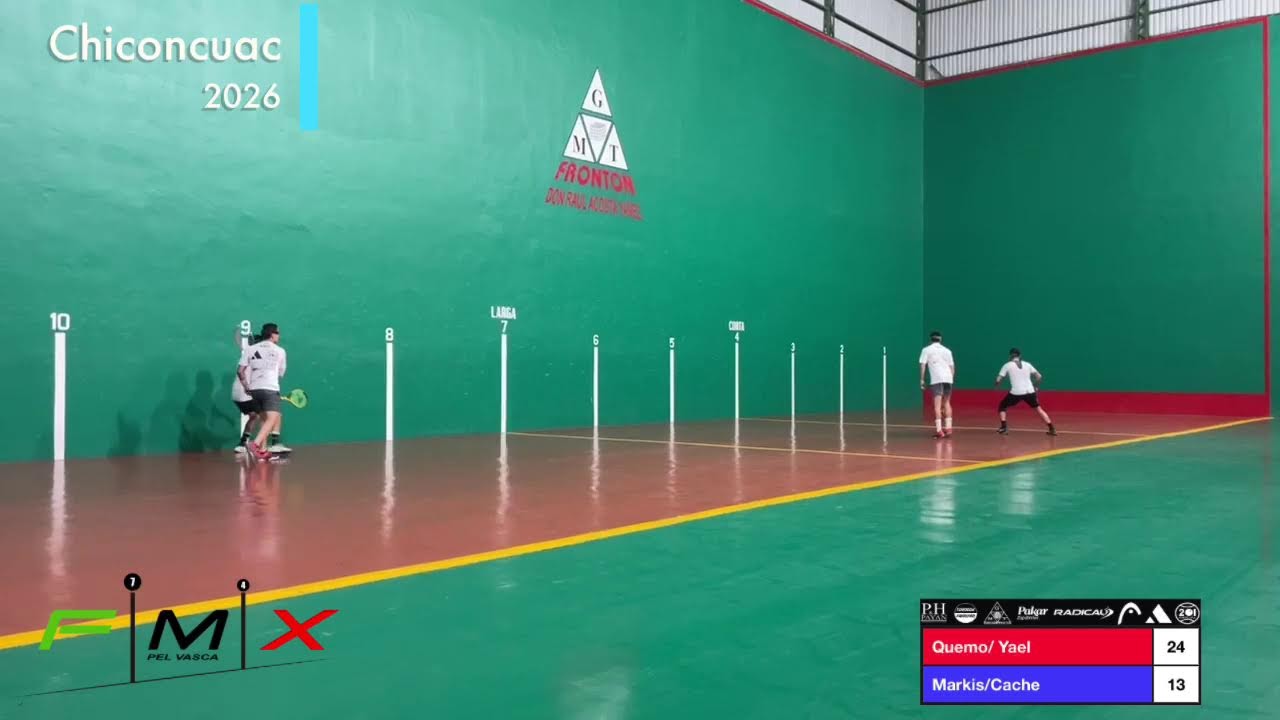 Abierto De Frontenis Frontón Acosta 2026 Quemo/Yael VS Markis/Cache