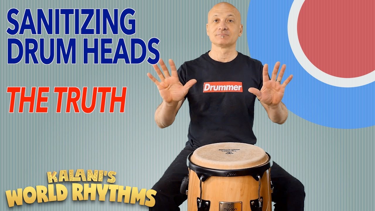 Sanitizing Drum Heads - Myths Busted