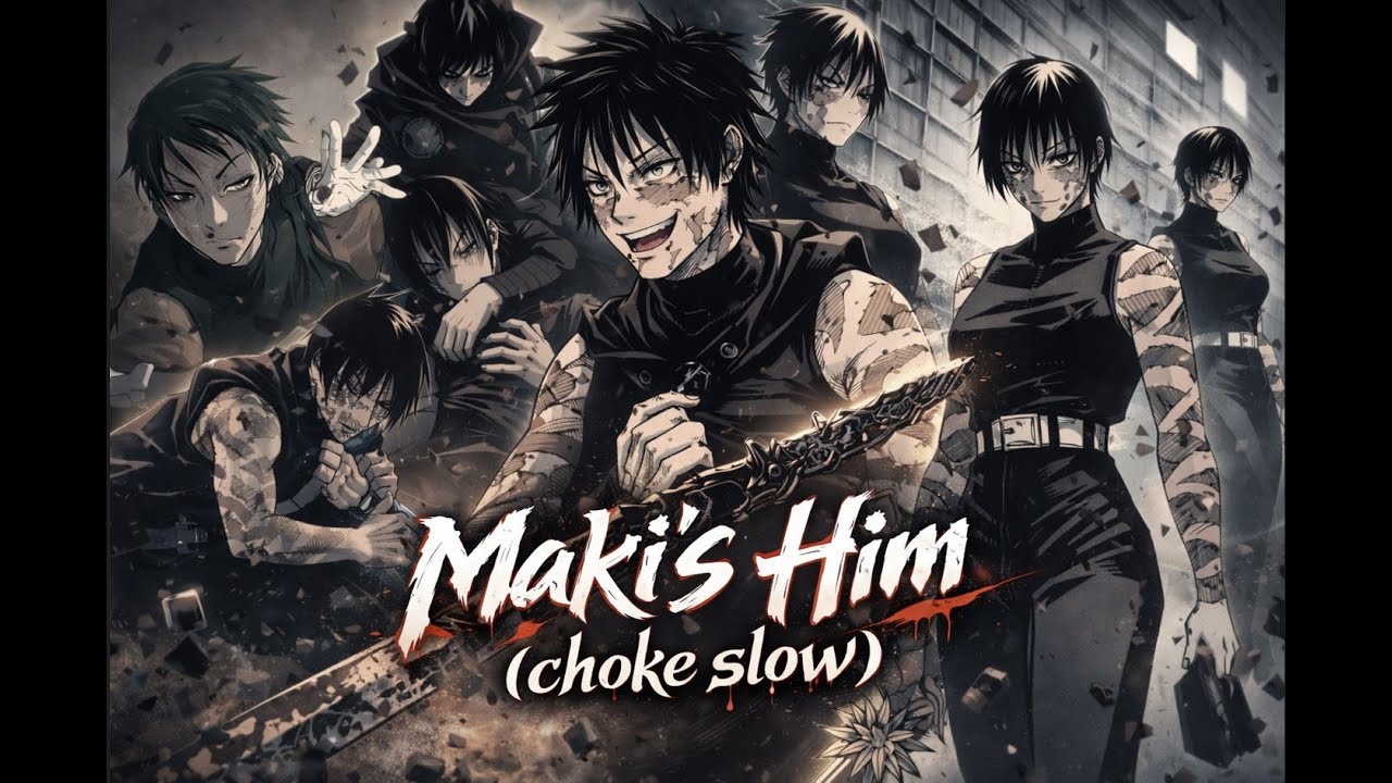 Maki’s Him (Choke Slow) | Heavy Trap Rap Rock JJK Song | Zenin Clan Massacre Anthem