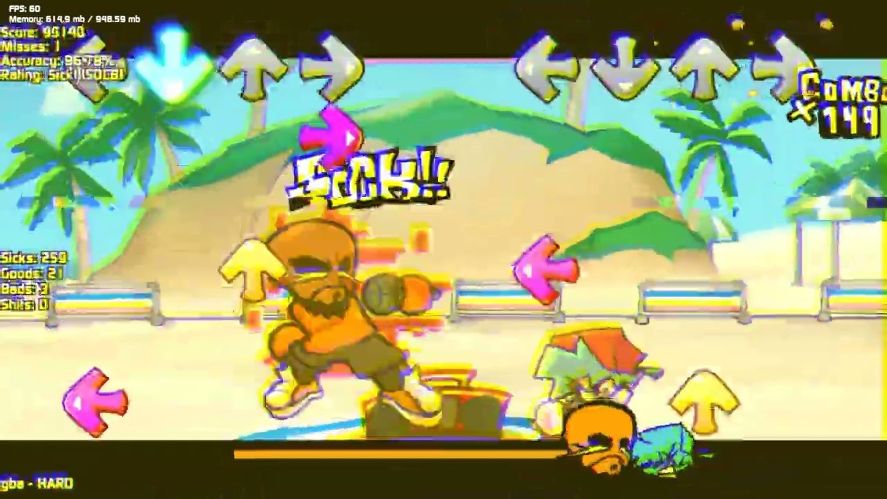 FNF Wii Funkin Resort - Secret 