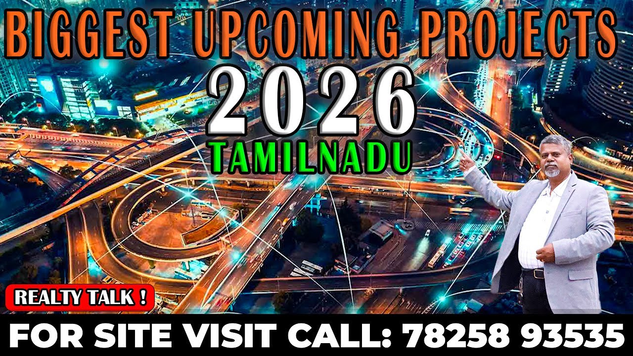 TamilNadu's  New  Upcoming 2026 l Mega Projects l  Chennai Homes