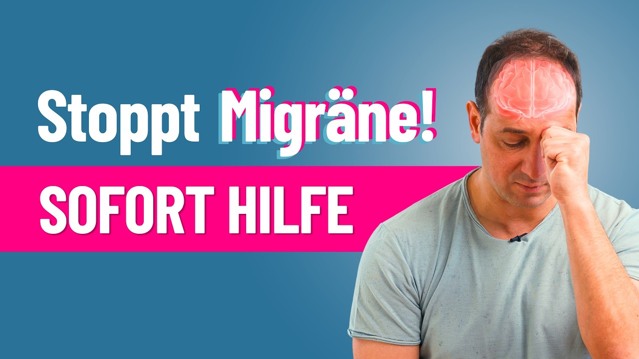Bei Migräne hilft dir das sofort