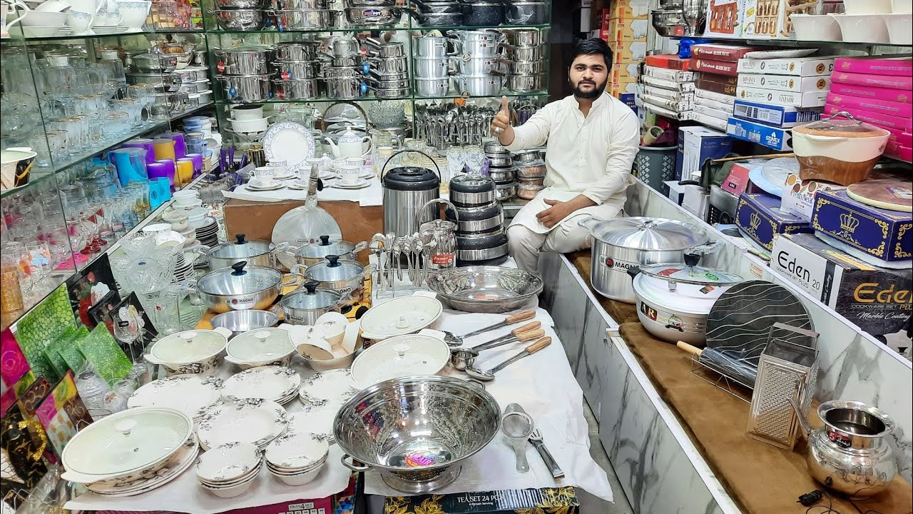 Choti Eid Bara Jahez Crockery Kitchen Bartan Package | Kitchen Cookware Set | Chawal Wala Pateela