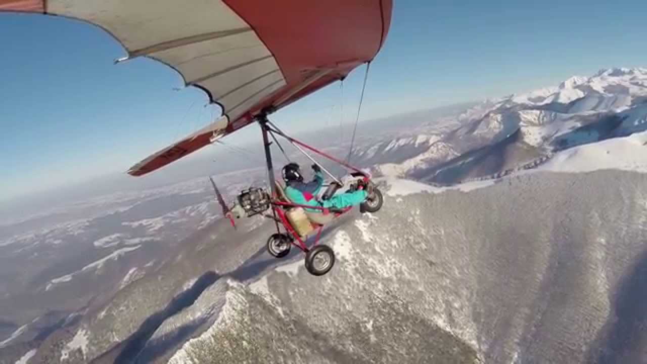 Ulm, Mini Trike ULM/ Trapanelle mountain flight 4