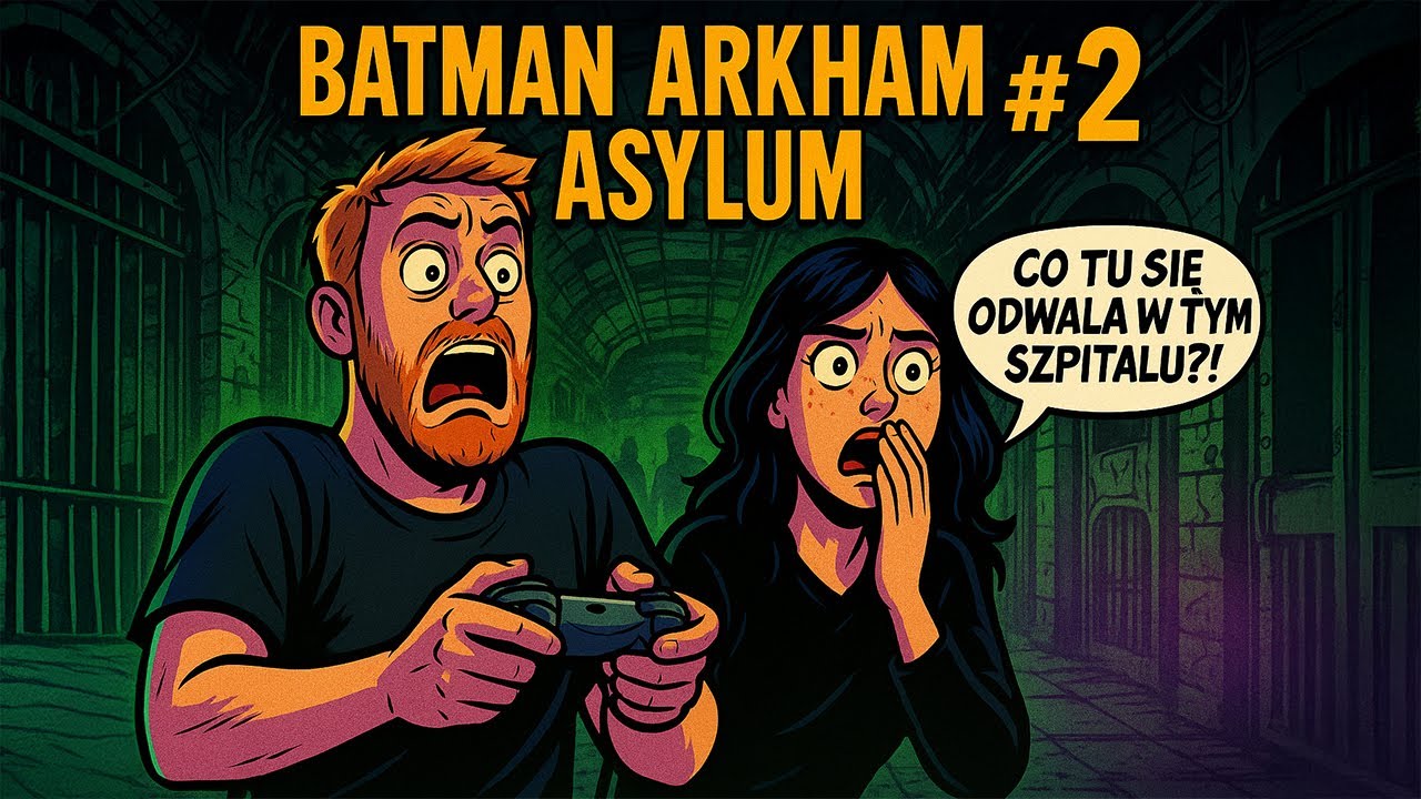 Batman Arkham Asylum PL #2 – Co czeka nas w głębi szpitala?!