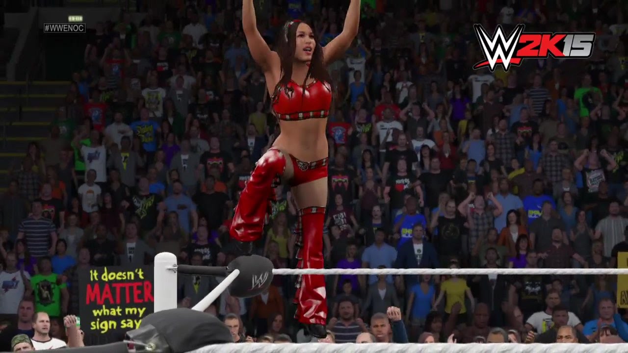 NEXT GEN WWE 2K15 - Brie Bella entrance mash-up