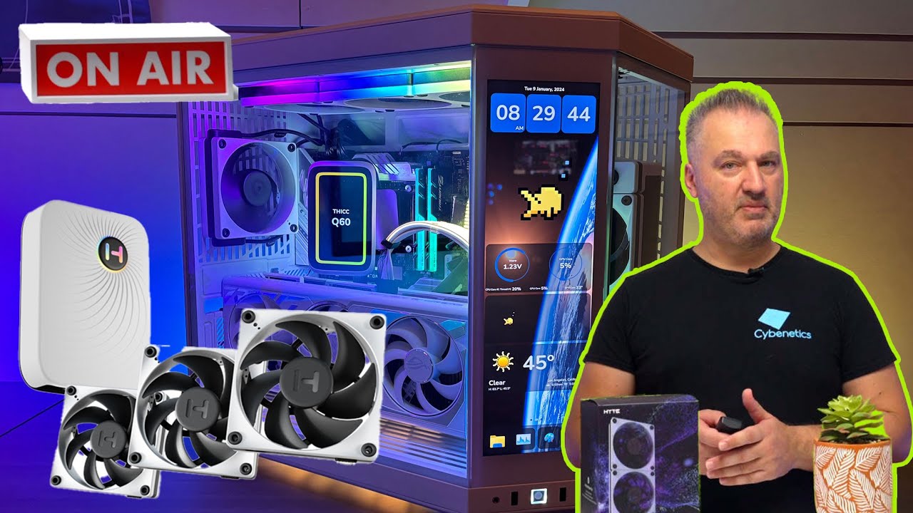 Обзор вентилятора Hyte THICC FP12 120 мм — НОВЫЙ король производительности!