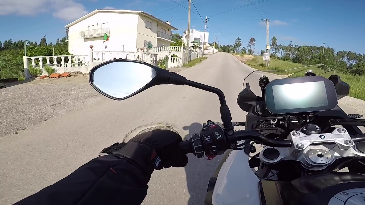 BMW F750GS - Passeio descontraído 😎 ; pequeno susto com a mota 😳