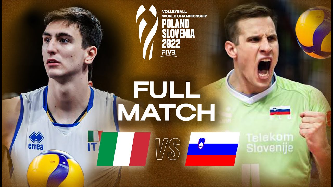 Italy 🇮🇹 vs. Slovenia 🇸🇮 - Semi Final | Men's World Championships 2022 - Full Match | Volleyball