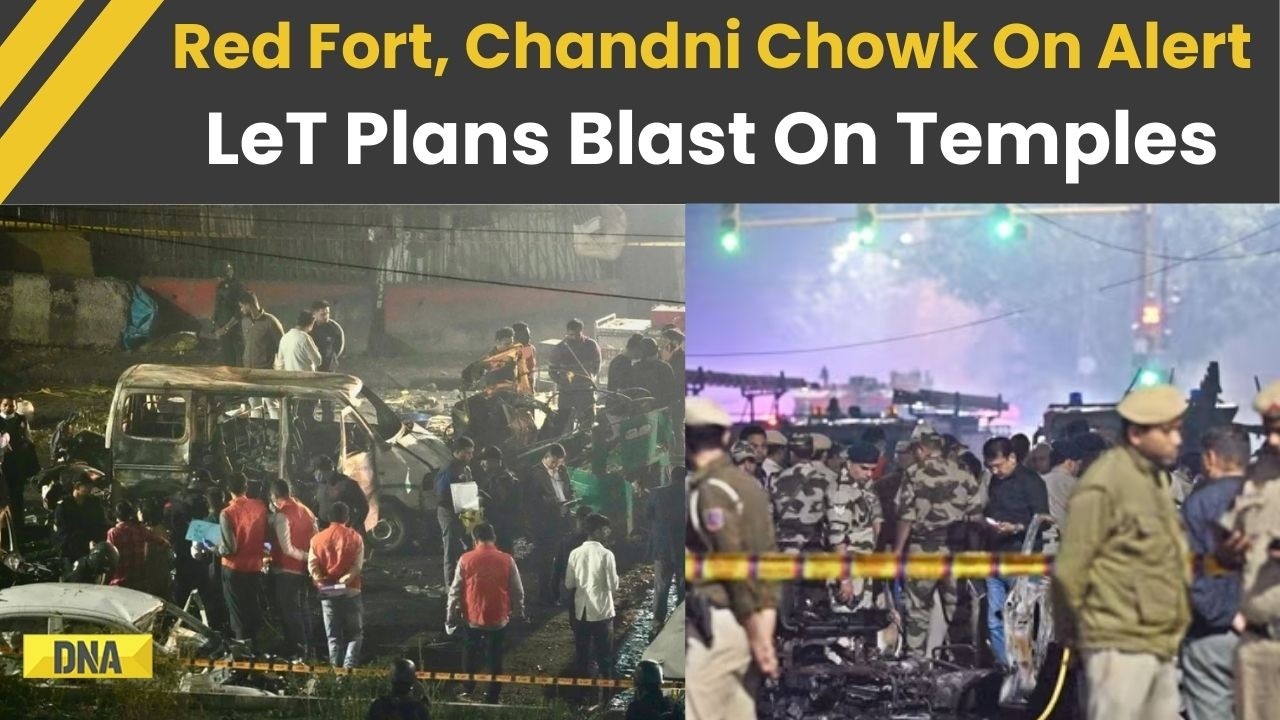 Delhi News: Pakistan-Based Lashkar-e-Taiba Planning Blasts Near Red Fort And Chandni Chowk