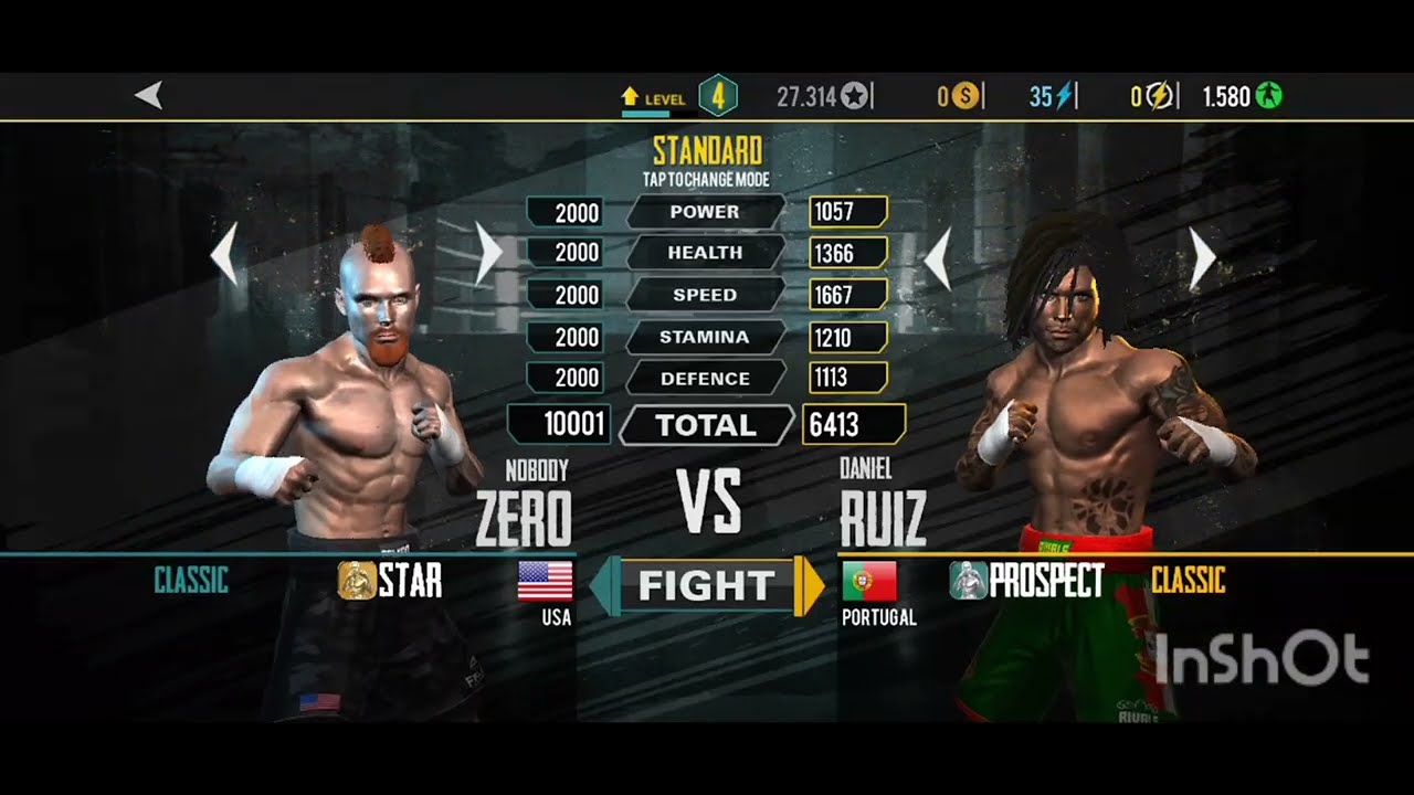 Bare knuckle Boxing Standard Quick Fight Mode VS DANIEL RUIZ