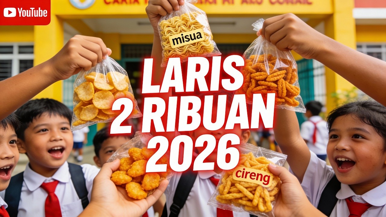 Jajanan Viral 2026 Dua Ribuan Jadi Favorit Anak Sekolah