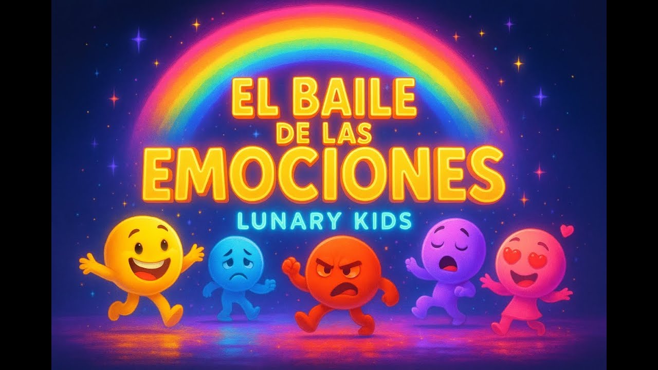 El Baile de las Emociones 💃  | Canción Infantil K-pop Educativa | Lunary Kids