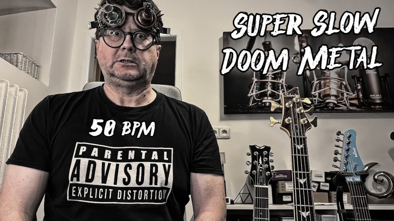 Marek Eben - Stýskání [Dr.Hyenik ≋ super slow doom metal fretless cover]