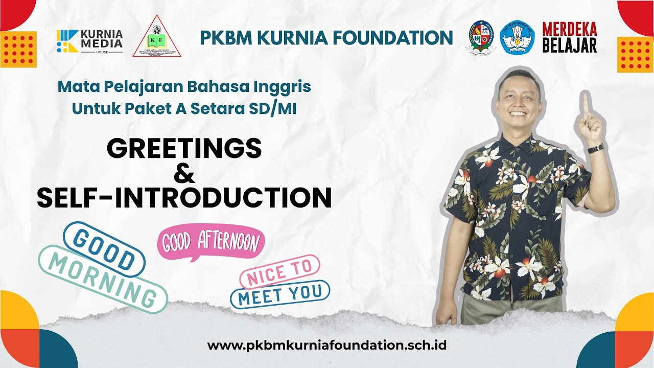 Malu Kenalan Pake Bahasa Inggris? 😎 Rahasia Tampil Keren Ala Bule! | B. Inggris Paket A SD/MI