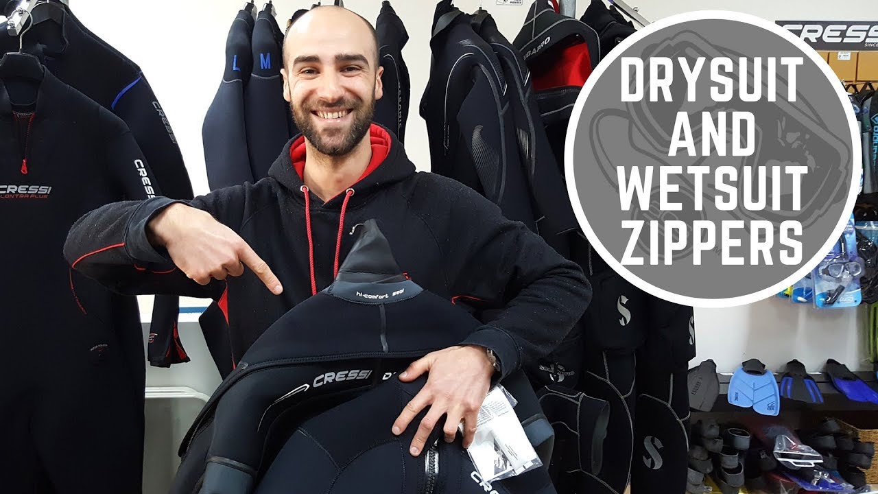 AOS Edu #34 - Drysuit and Wetsuit Zippers