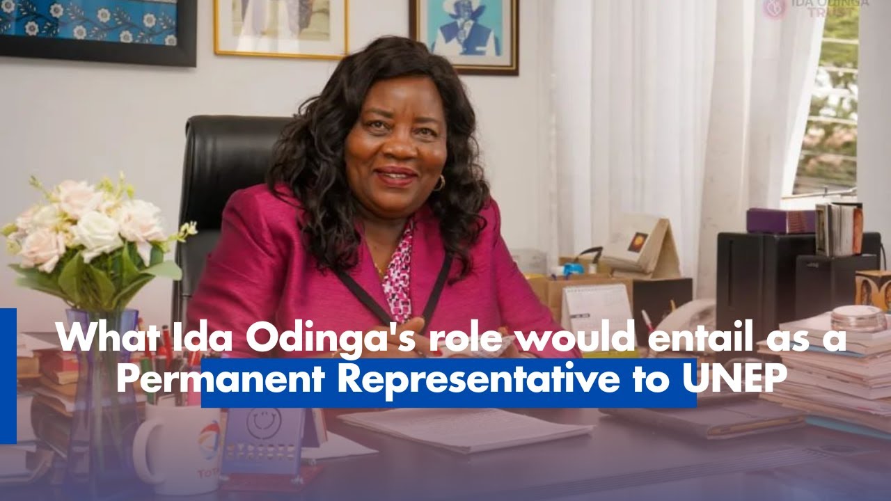 What Ida Odinga's role would entail as a permanent representative to UNEP