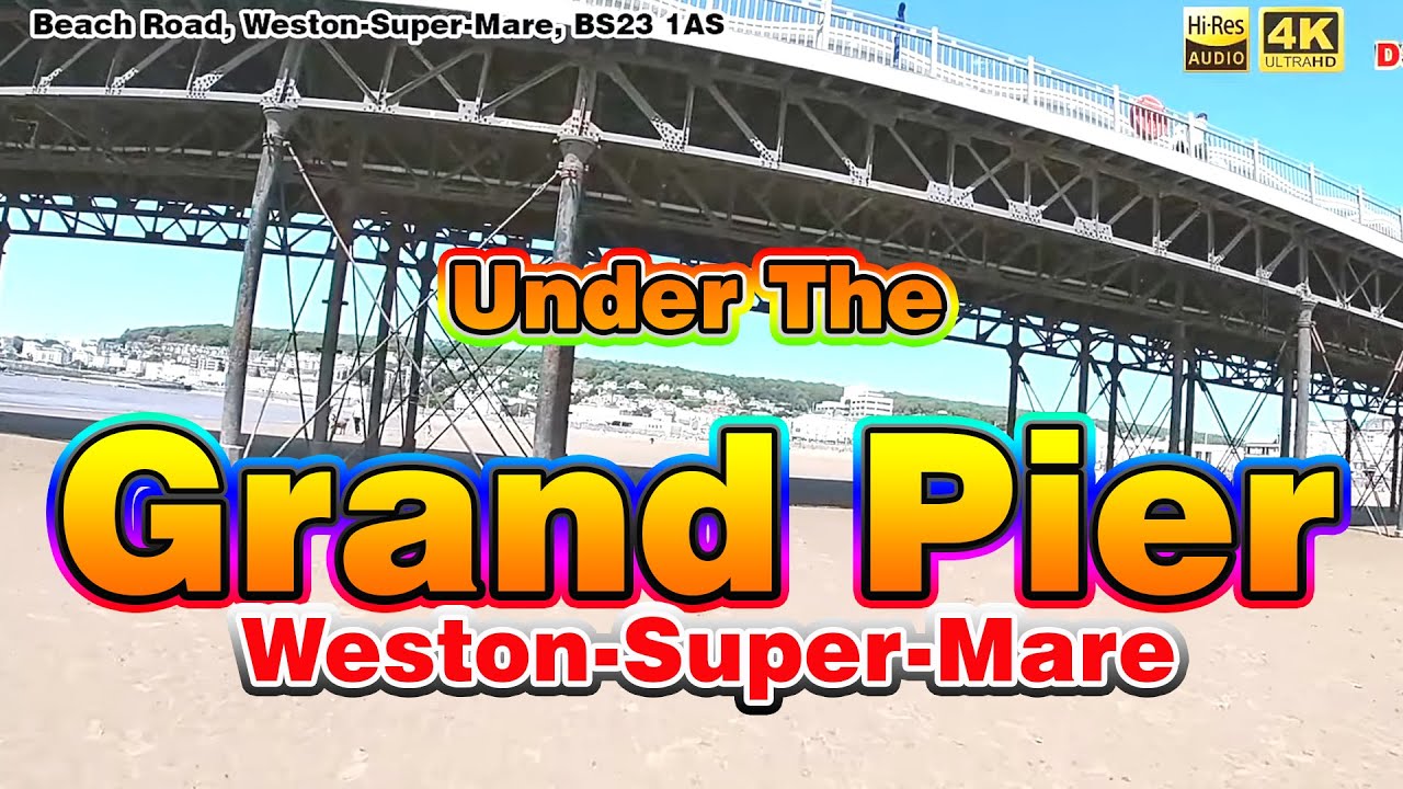 whats UNDER GRAND PIER Weston Super Mare - The History 2 fires still standing 2023 #westonsupermare