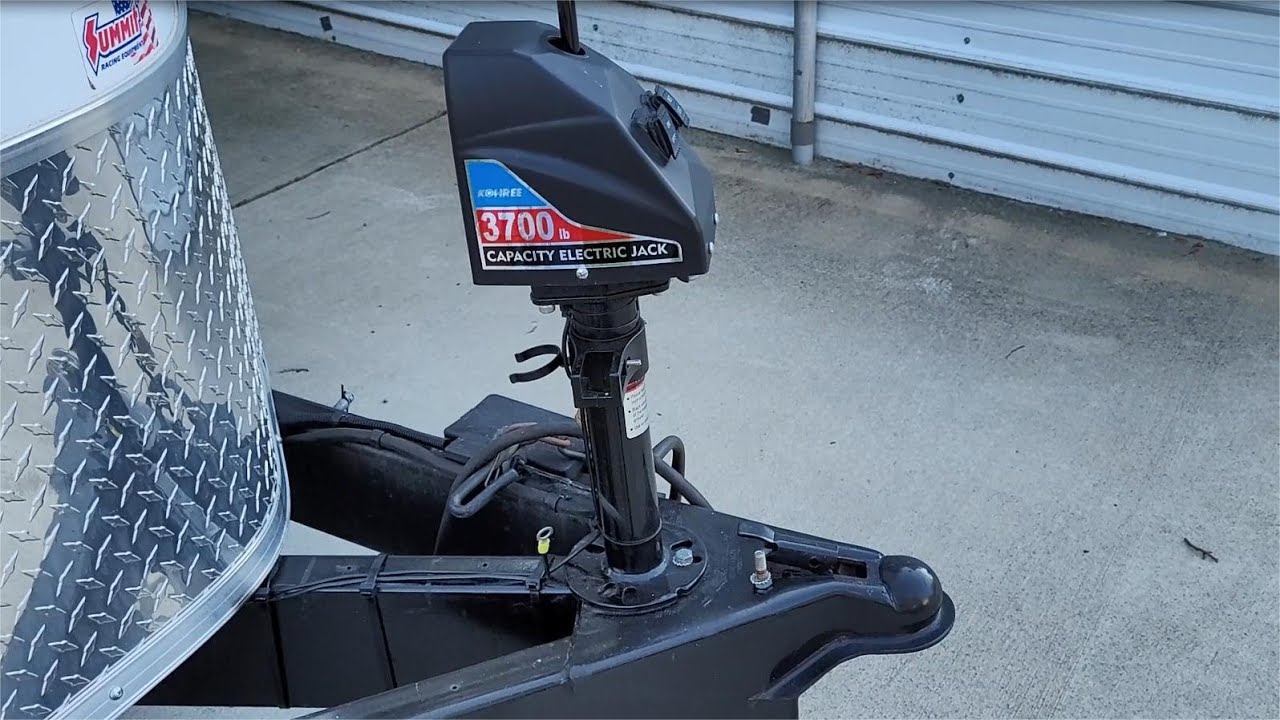 How to Install Kohree Electric Tongue Jack | One of Methods for Easy Installation