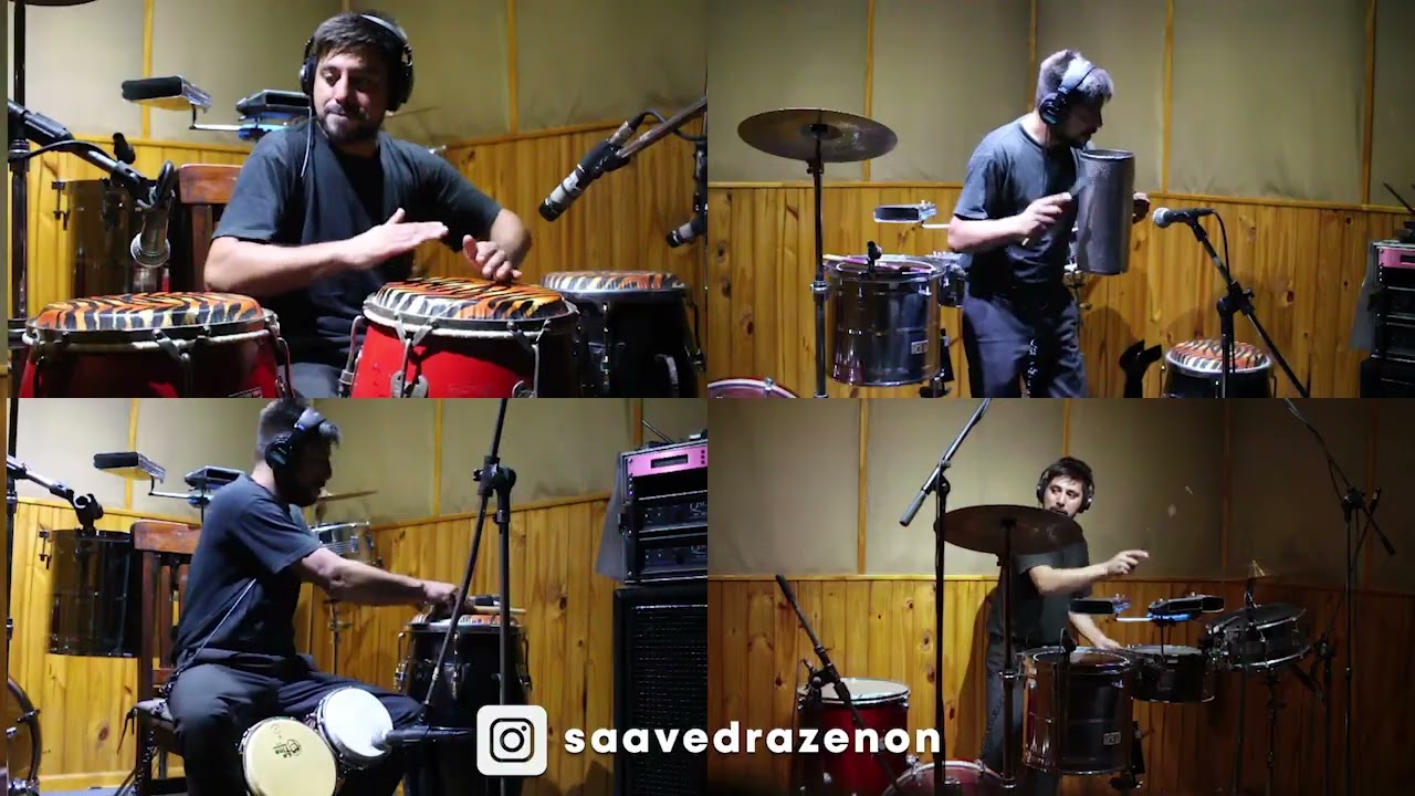 SESSION PERCUSION #1 CUMBIA SANTAFESINA GRUPO CALI