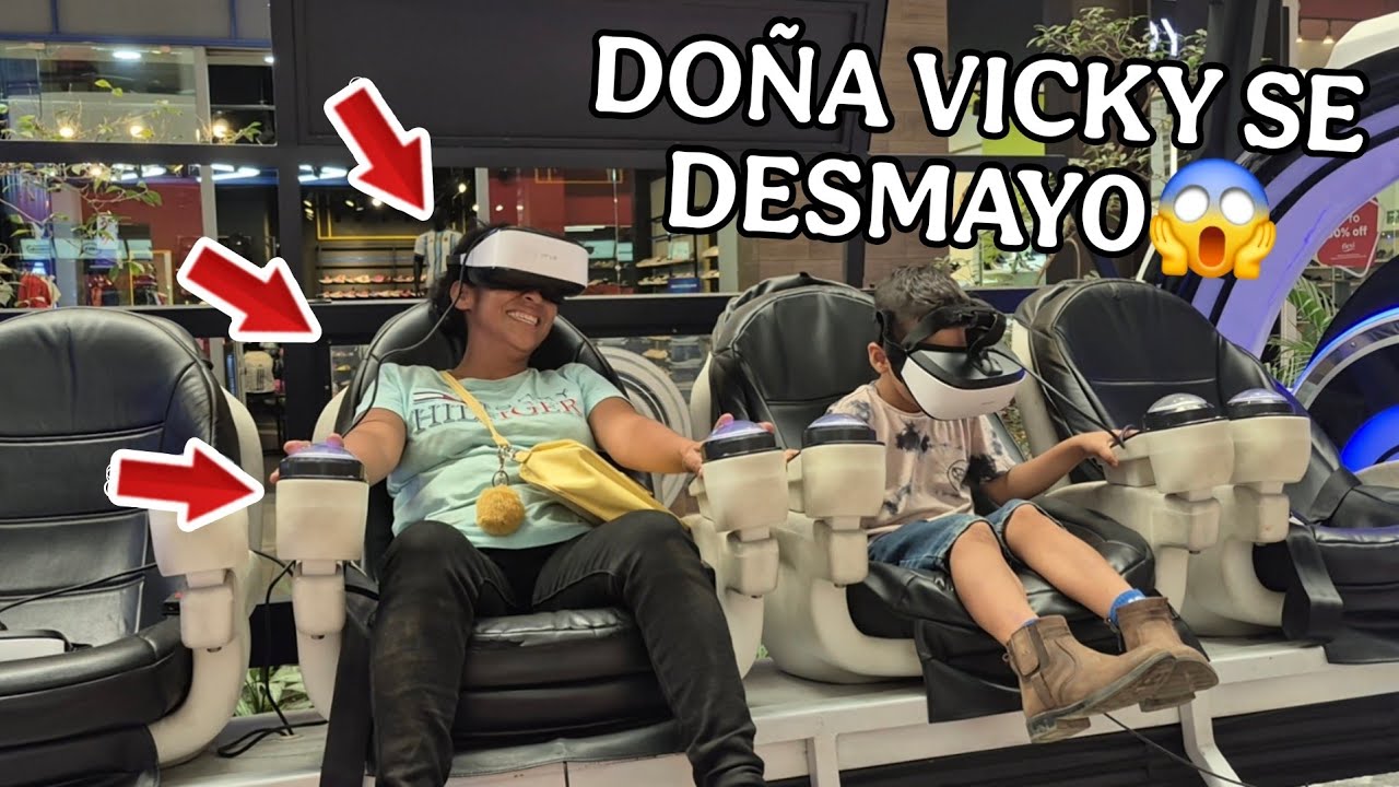 DOÑA VICKY grita del m23d0 al subirse a este juego extrem0