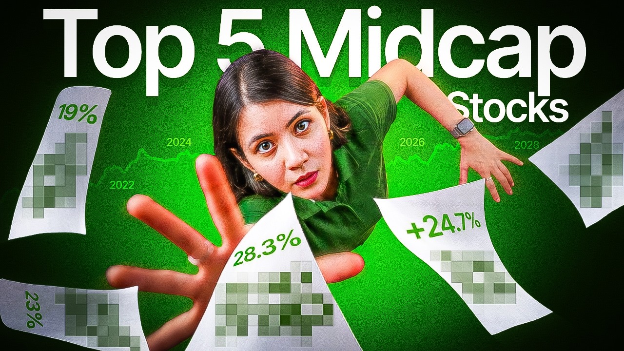 5 Midcap Stocks before they become Large Caps!