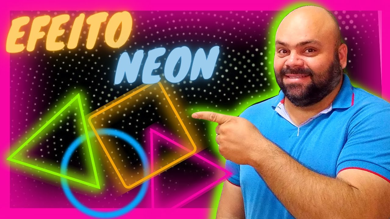 Como fazer efeito NEON em elementos do Canva?