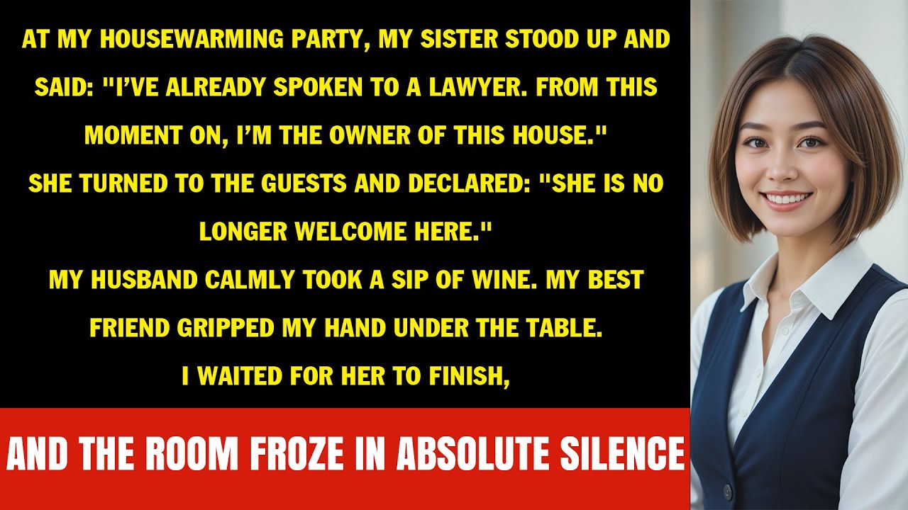 At the Family Party, My Sister Yelled: “I Own This House Now—Get Out!” So I Taught Her a Lesson