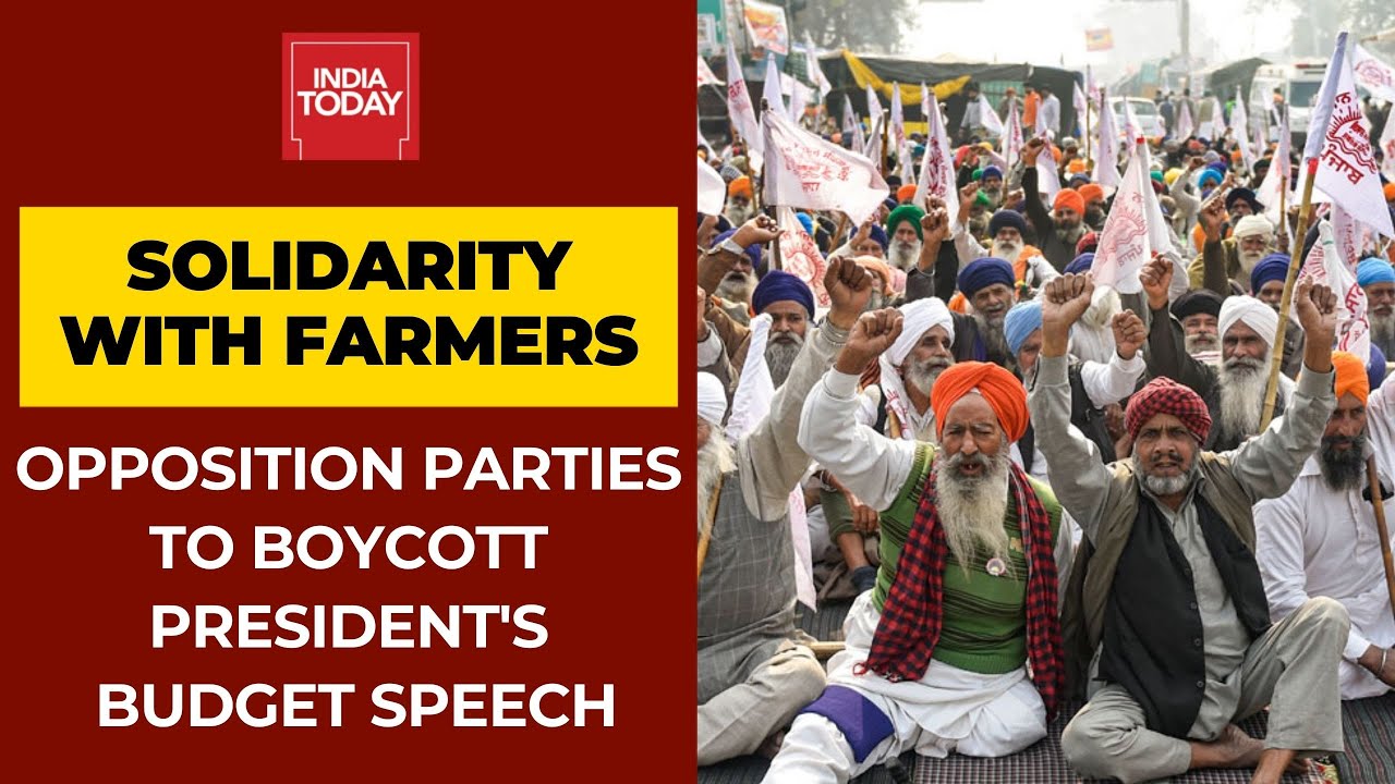 Opposition Parties To Boycott President's Budget Session Speech In Solidarity With Farmers