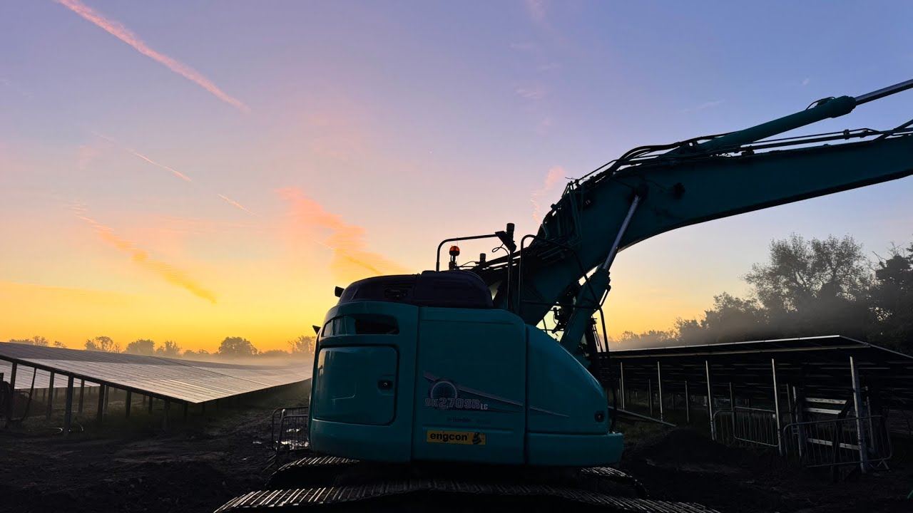 Day in my life , kobelco Sk270+ engcon
