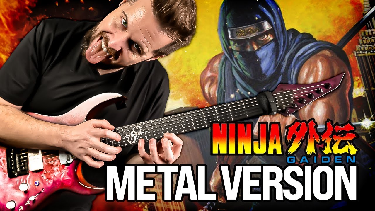 Stage 4-2 (The Amazing Ryu)  goes harder | Ninja Gaiden | Unbreakable Determination🎵 Metal Version