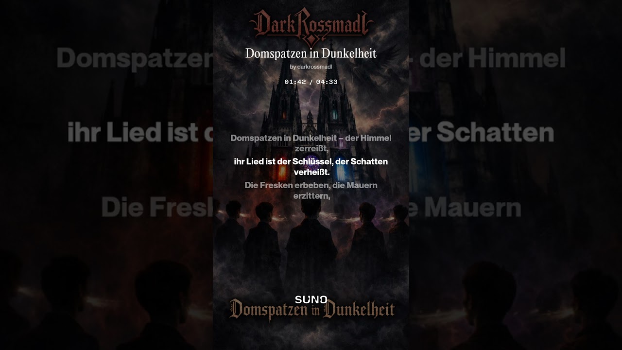 Domspatzen in Dunkelheit #SymphonicMetal #DunkleVision #ChorDerSchatten #DarkRossmadl