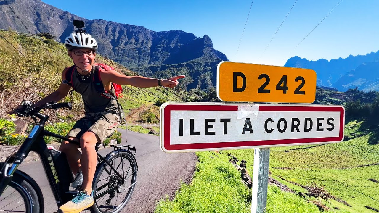 Ilet à Cordes à vélo 🇷🇪 | Les paysages incroyables de Cilaos & ses lentilles de la Réunion !