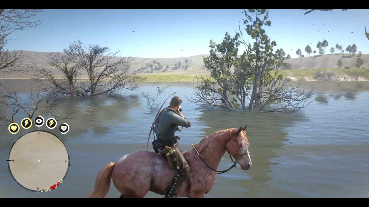RDR2- How to Cross This River so Riding to Guarma is Easy (Dedicated to a Real Gentleman)