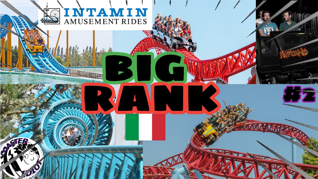Ranking all INTAMIN rides in Italy