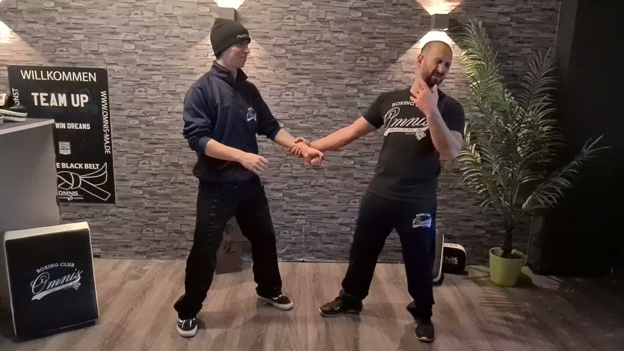 Kickboxen Orangegurt Prüfung